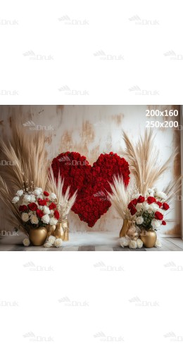 Tło fotograficzne WALENTYNKI W124